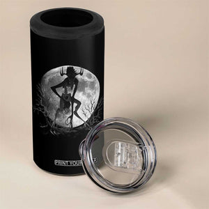 Wendigo 4 in 1 Can Cooler Tumbler Cryptid Horror Moon Mythical Creature Halloween TS10 Print Your Wear