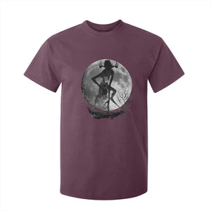 Wendigo T Shirt For Kid Cryptid Horror Moon Mythical Creature Halloween TS10 Maroon Print Your Wear