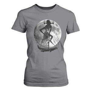 Wendigo T Shirt For Women Cryptid Horror Moon Mythical Creature Halloween TS10 Charcoal Print Your Wear