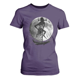 Wendigo T Shirt For Women Cryptid Horror Moon Mythical Creature Halloween TS10 Purple Print Your Wear