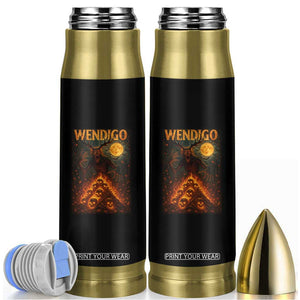 Wendigo Bullet Tumbler Halloween Cryptid Horror Mythical Creature TS10 Black Print Your Wear