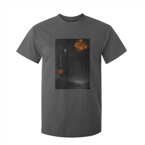 Halloween Wendigo T Shirt For Kid Scary Pumpkin Moon TS10 Dark Heather Print Your Wear