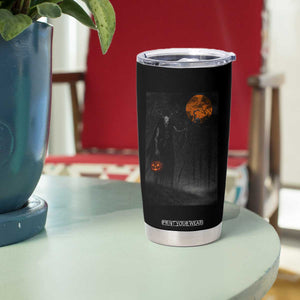Halloween Wendigo Tumbler Cup Scary Pumpkin Moon TS10 Print Your Wear