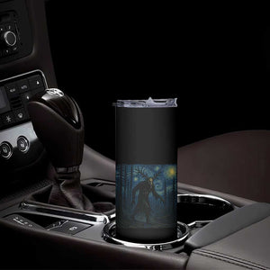 Wendigo Starry Night Skinny Tumbler Van Gogh Dark Fantasy Cryptid Lovers TS10 Print Your Wear