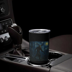 Wendigo Starry Night Tumbler Cup Van Gogh Dark Fantasy Cryptid Lovers TS10 Print Your Wear