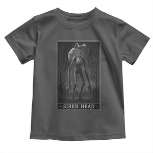 Siren Head Toddler T Shirt Tarot Card Horror American Cryptid TS10 Dark Heather Print Your Wear