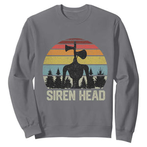Siren Head Sweatshirt Retro American Cryptid TS10 Charcoal Print Your Wear