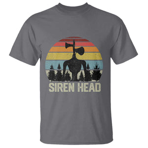 Siren Head T Shirt Retro American Cryptid TS10 Charcoal Print Your Wear