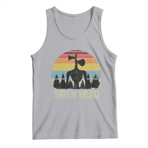 Siren Head Tank Top Retro American Cryptid TS10 Athletic Heather Print Your Wear