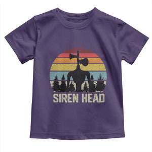 Siren Head Toddler T Shirt Retro American Cryptid TS10 Purple Print Your Wear