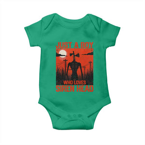 Siren Head Baby Onesie American Cryptid Lovers Boy TS10 Irish Green Print Your Wear