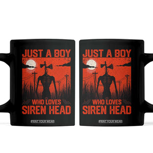 Siren Head Coffee Mug American Cryptid Lovers Boy TS10 Black Print Your Wear