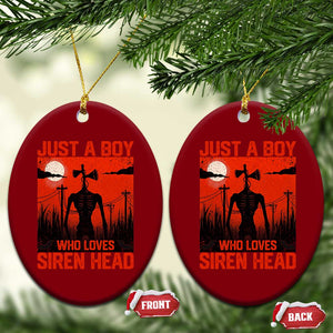 Siren Head Ceramic Ornament American Cryptid Lovers Boy TS10 Print Your Wear