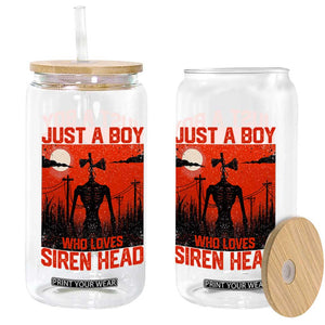 Siren Head Glass Can American Cryptid Lovers Boy TS10 Print Your Wear