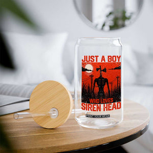 Siren Head Glass Can American Cryptid Lovers Boy TS10 Print Your Wear