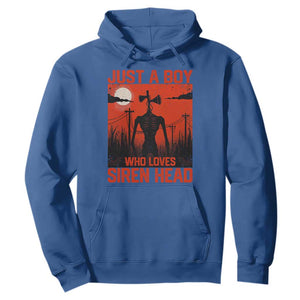 Siren Head Hoodie American Cryptid Lovers Boy TS10 Royal Blue Print Your Wear