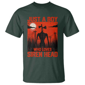 Siren Head T Shirt American Cryptid Lovers Boy TS10 Dark Forest Green Print Your Wear
