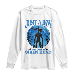 Siren Head Long Sleeve Shirt Supernatural American Cryptid Boys TS10 White Print Your Wear