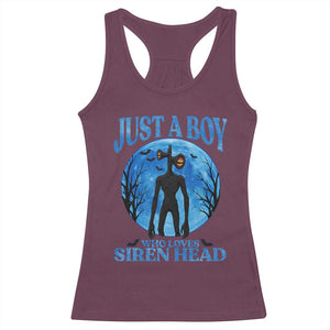 Siren Head Racerback Tank Top Supernatural American Cryptid Boys TS10 Maroon Print Your Wear