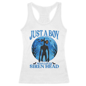 Siren Head Racerback Tank Top Supernatural American Cryptid Boys TS10 White Print Your Wear