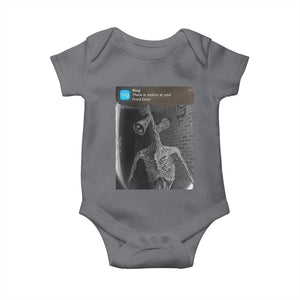 Funny Siren Head Baby Onesie Ring with Motion Meme TS10 Charcoal Print Your Wear