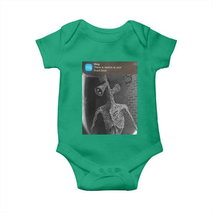Funny Siren Head Baby Onesie Ring with Motion Meme TS10 Irish Green Print Your Wear