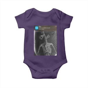 Funny Siren Head Baby Onesie Ring with Motion Meme TS10 Purple Print Your Wear