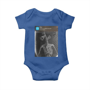 Funny Siren Head Baby Onesie Ring with Motion Meme TS10 Royal Blue Print Your Wear