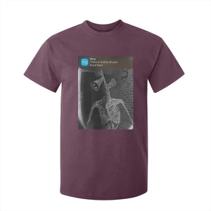 Funny Siren Head T Shirt For Kid Ring with Motion Meme TS10 Maroon Print Your Wear