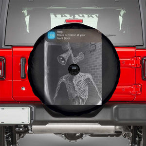 Funny Siren Head Spare Tire Cover Ring with Motion Meme TS10 Black Print Your Wear
