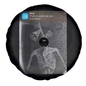 Funny Siren Head Spare Tire Cover Ring with Motion Meme TS10 Print Your Wear