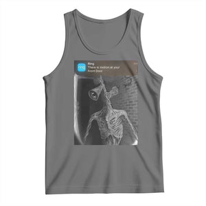 Funny Siren Head Tank Top Ring with Motion Meme TS10 Black Heather Print Your Wear