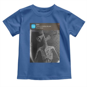 Funny Siren Head Toddler T Shirt Ring with Motion Meme TS10 Royal Blue Print Your Wear