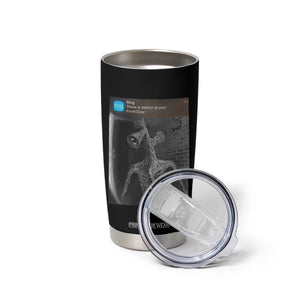 Funny Siren Head Tumbler Cup Ring with Motion Meme TS10 Print Your Wear