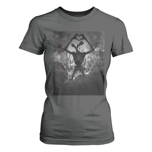 Siren Head T Shirt For Women Horror Poster Halloween Supernatural American Cryptid TS10 Dark Heather Print Your Wear