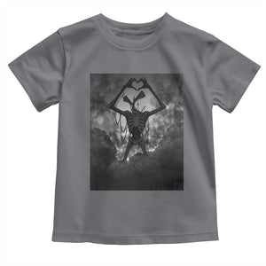 Siren Head Toddler T Shirt Horror Poster Halloween Supernatural American Cryptid TS10 Charcoal Print Your Wear