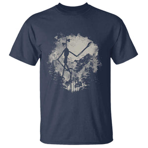 Siren Head T Shirt Retro Vintage American Cryptid Mountain Trees TS10 Navy Print Your Wear