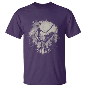 Siren Head T Shirt Retro Vintage American Cryptid Mountain Trees TS10 Purple Print Your Wear