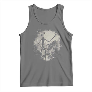Siren Head Tank Top Retro Vintage American Cryptid Mountain Trees TS10 Black Heather Print Your Wear