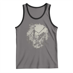 Siren Head Tank Top Retro Vintage American Cryptid Mountain Trees TS10 Deep Heather Black Print Your Wear