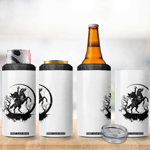 Headless Horseman 4 in 1 Can Cooler Tumbler Retro Gothic Scary Pumpkin Moon Halloween Costume TS10 Print Your Wear