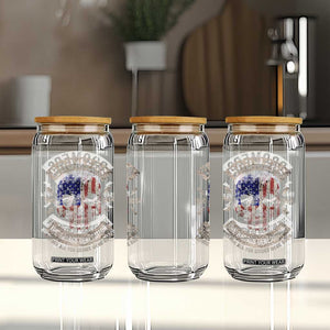 Boomers Generation Glass Can Before All You Sissie Were Born Skull USA Flag TS10 Print Your Wear