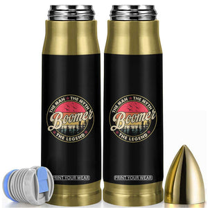Boomers Generation Bullet Tumbler The Man The Myth The Legend TS10 Black Print Your Wear