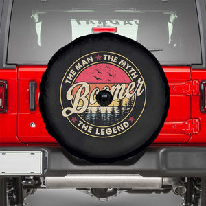 Boomers Generation Spare Tire Cover The Man The Myth The Legend TS10 Black Print Your Wear