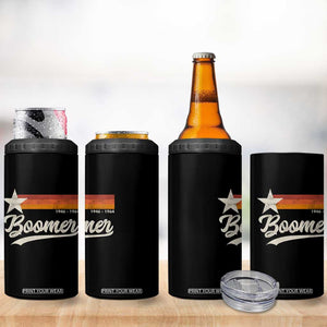 Boomers Generation 4 in 1 Can Cooler Tumbler Vintage Retro Gift TS10 Print Your Wear