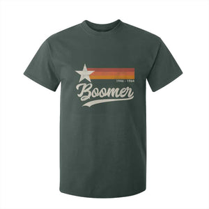 Boomers Generation T Shirt For Kid Vintage Retro Gift TS10 Dark Forest Green Print Your Wear