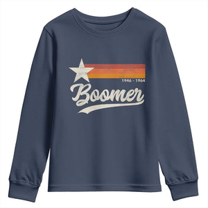 Boomers Generation Youth Sweatshirt Vintage Retro Gift TS10 Navy Print Your Wear