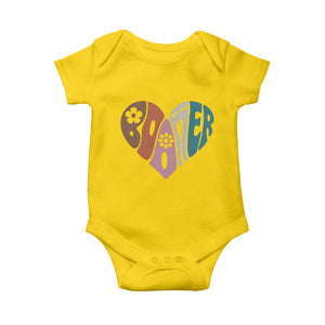 Boomers Generation Baby Onesie Vintage 40s 50s 60s Hippe Peace Love Hippy TS10 Daisy Print Your Wear