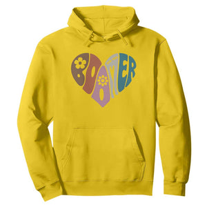 Boomers Generation Hoodie Vintage 40s 50s 60s Hippe Peace Love Hippy TS10 Daisy Print Your Wear