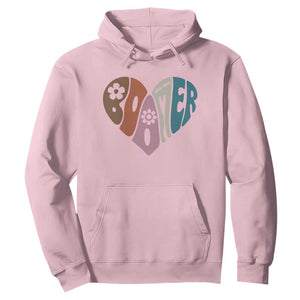 Boomers Generation Hoodie Vintage 40s 50s 60s Hippe Peace Love Hippy TS10 Light Pink Print Your Wear